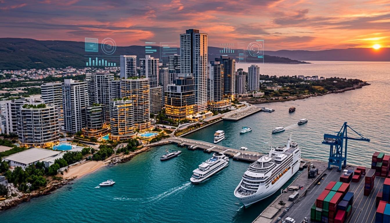 Visi Smart City Pesisir Selatan 2028 - Futuristic Maritime City